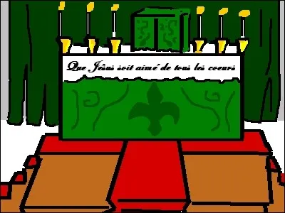 2/ C'est l'heure de la messe.