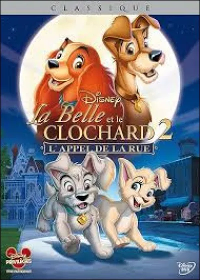 "La Belle et le Clochard 2" : Scamp est le troisième mâle de la portée de la Belle et du Clochard.