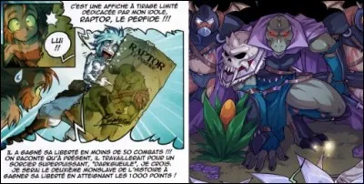 Raptor le perfide apparaît sur l'affiche de Samaël mais aussi dans un autre tome lequel ?