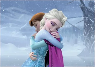 Elsa construit un royaume fait ...