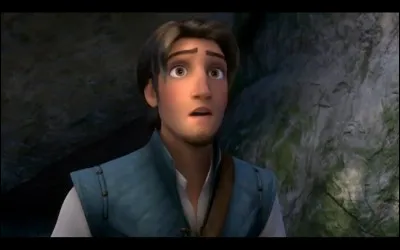 Raiponce rencontre un homme en haut de sa tour comment s'appelle-t-il ?