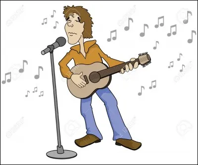 On suit les aventures d'un chanteur.