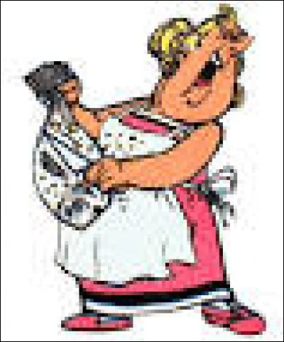 Quel est le nom de la femme du poissonnier ?