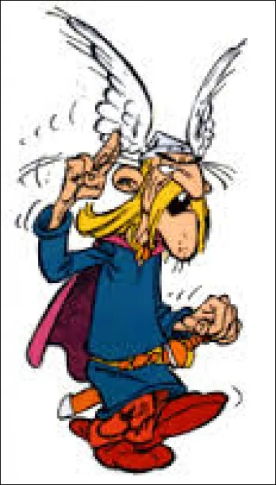 Qui est le chef gaulois qui confie un chaudron de sesterces à Astérix ?