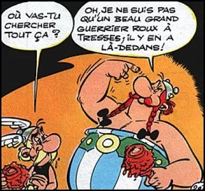 Qui est le héros de cette bande dessinée, scénarisée par Goscinny et dessinée par Uderzo ?