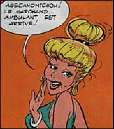 Quel est le nom de la femme d'Agecanonix ?