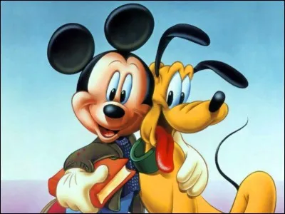 Plutôt est le chien de Mickey.