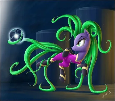 Quel est le nom de l'antagoniste inspiré des méchants de l'univers Marvel/DC comics ?