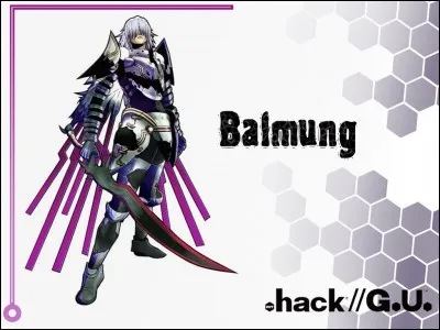 Ce n'est pas un personnage fare de ".hack//SIGN", bien qu'il soit très puissant. Il apparaît bien plus dans les autres parties du projet .hack, c'est :