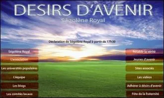 Le site Dsirs d'Avenir qui a t la rise d'internet a t conu par :