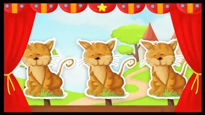 Complétez la chanson enfantine, "Trois petits chats, trois petits chats, trois petits chats, chats ! chats ! chapeau de paille, chapeau de paille, chapeau de paille, paille ! paille ! " :