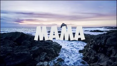 Dans la chanson "Mama", qui ne voit-on pas ?