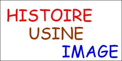 Qu'ont en commun ces mots : "histoire, usine, image" ?