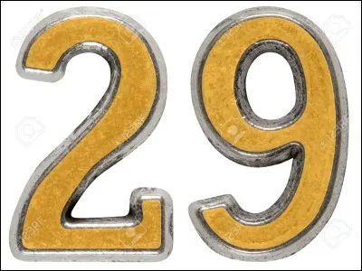 Comment dit-on 29 en espagnol ?
