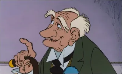 Lorsqu'il fit un baise-main à Madame de Bonnefamille, qu'est-ce que Georges Hautecourt embrassa-t-il en réalité ?