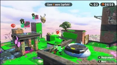 Dans "Splatoon 2", dans l'Octo Canyon, dans quelle tenue est Oly ?