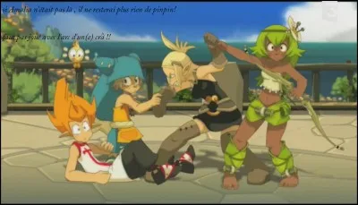 Quel est le nom de la team d'Evangelyne, Yugo, Tristepin et Ruel ?