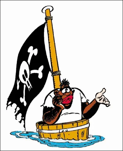 Dans quel dessin animé retrouve-t-on Baba, un pirate noir qui ne prononce pas les "r" ?