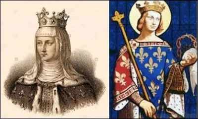 Histoire : 
Avec quel roi de France qui régna de 1226 à 1270, Marguerite de Provence (1221-1295) se maria-t-elle le 27 mai 1234 dans la cathédrale de Sens ? (Photo : Marguerite de Provence et son royal époux).