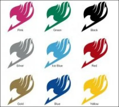 Quelle est la couleur de l'emblème d'Erza ?