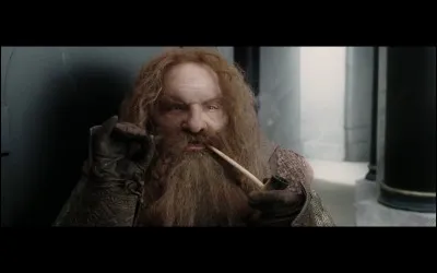 Pourquoi Gimli tombe-t-il en arrière lors de la réunion de la Communauté de l'Anneau ?
