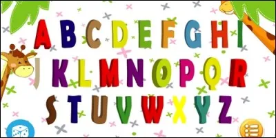 Dans l'alphabet, quelles lettres se trouvent avant et après le "L" ?