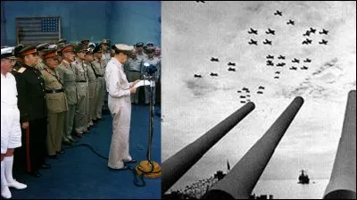 A la fin de la cérémonie, un événement grave s'est produit. Il montrait la volonté des USA dans ce conflit. Heureusement, les USA n'agirent pas !
Que s'est-il passé ?