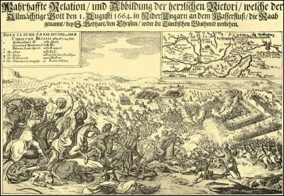 Durant quelle guerre s'est déroulée la bataille de Saint-Gothard qui eut lieu le 1er août 1664 ?