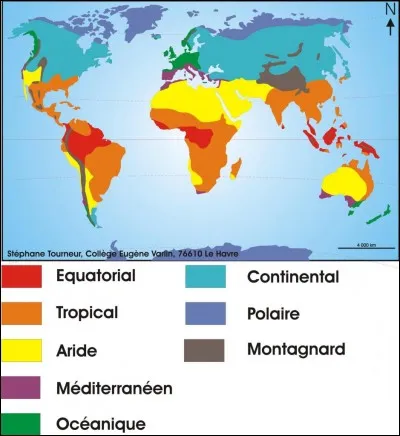 Quel climat est majoritaire au Canada ?
