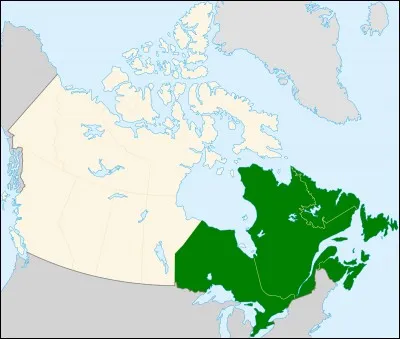 Le Canada est bordé par les océans Pacifique et Atlantique.