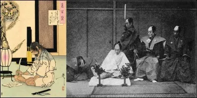 Lettre « H » comme « Hara-kiri » !
On connaît tous le suicide rituel des Samouraïs japonais, le « hara-kiri » aussi nommé « seppuku ». Il a été interdit par les autorités japonaises depuis 1868 !
Connaissez-vous l'origine de ce suicide rituel ?