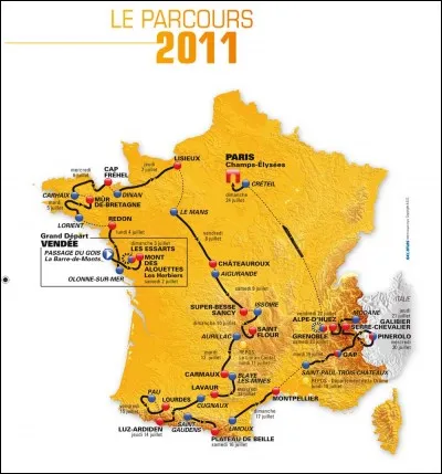 Qui a gagné le Tour de France 2011 ?