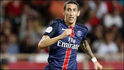Dans quel club Angel Di Maria jouait-il avant d'être au PSG ?