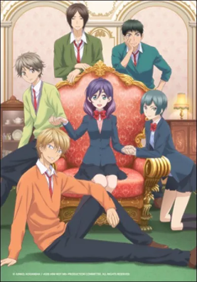 Après avoir présenté des harems, parlons maintenant d'harem inversé. Cet anime sorti en automne 2016 est juste à mourir de rire (et surtout à prendre au second degré sinon ça gâche le visionnage) alors foncez le voir si ce n'est pas déjà fait.