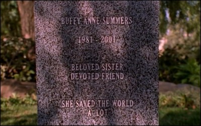 Combien de fois Buffy est-elle morte ?