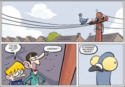 &Agrave; quelle bande dessin&eacute;e cette planche appartient-elle ?