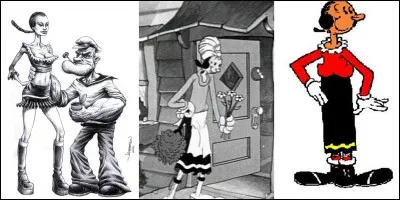 Lettre « O » comme « Olive » !
Bien sûr, vous connaissez la compagne de « Popeye le marin », cette bande dessinée (et dessin animé) créée par Elzie Crisler Segar. C'est Olive !
Mais, aidez-moi, je ne me souviens plus de son nom de famille ! C'est
