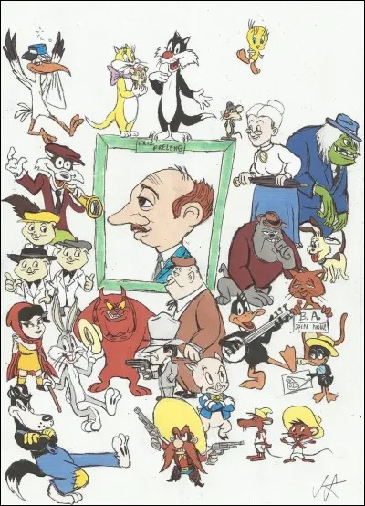 Appelez Friz Freleng , il vous dessinera ce f&eacute;lin !