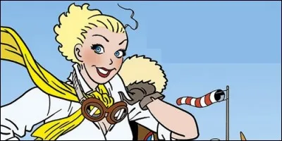 Comment s'appelle cette intrépide et séduisante aviatrice ?