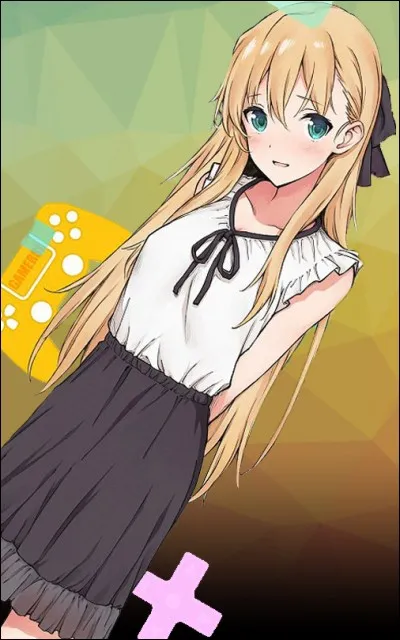 Maintenant, c'est une fille super belle du manga "Gamers!". Comment s'appelle-t-elle ?