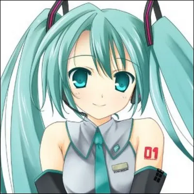 C'est une fille qui fait partie des "Vocaloid". 
Comment se nomme-t-elle ?