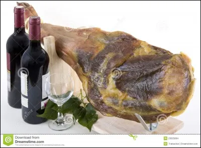 Complétez les paroles de "Boire un petit coup" : "J'aime le jambon... Mais j'aime encor' mieux le...