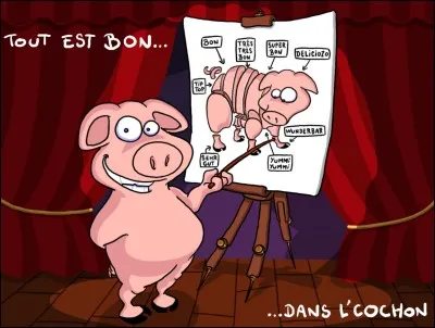 Qui chante "Tout est bon dans l'cochon" ?