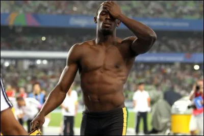 Le 28 août 2011, aux championnats du monde de Daegu, Usain Bolt alors grand favori fait un faux départ en final. Sur quelle course a-t-il été disqualifié ?
