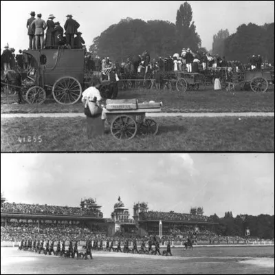 Mais, où allons-nous ?
Nous sommes le 14 juillet 1880, nous allons voir le 1e défilé militaire de la fête nationale. A l'époque, il n'y a pas de chars combat mais de la cavalerie.
Où devons-nous aller ?