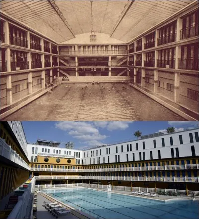 Allons au « 14 avenue de la porte Molitor » !
Hélas, on ne put entendre son cri si significatif lors de l'inauguration de cette installation sportive. Enfin, ce n'est pas grave, il ne savait pas qu'il deviendrait célèbre en le poussant, enfin paraît-il ?
Où sommes-nous ?