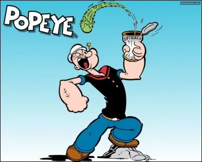 P - "Popeye" a une ancre tatouée sur chaque avant-bras.