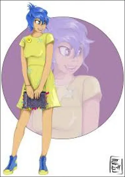 Bonjour ! Je suis Joie. Tu sais le petit personnage dans la tête d'une fille qui s'appelle...