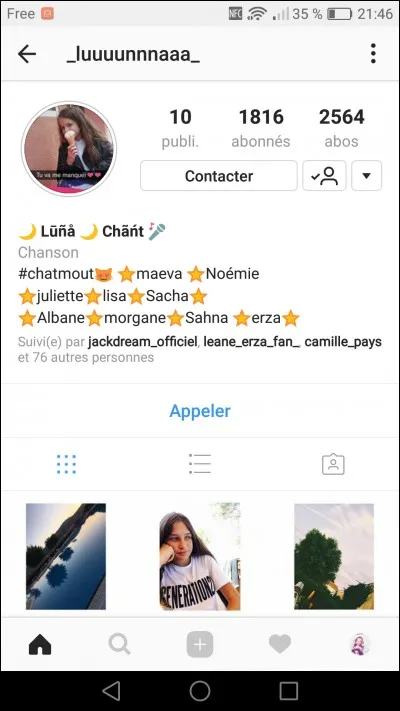 Est-elle amoureuse ?