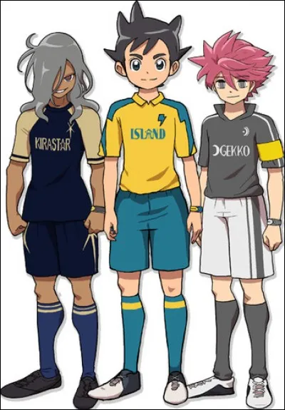 Quels sont les deux personnages d'Inazuma Eleven Go que nous retrouvons dans Ares ?